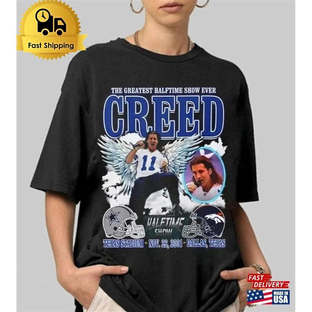 The Greatest Halftime Show Ever Creed Shirt 2024 Music Concert Tee Unisex